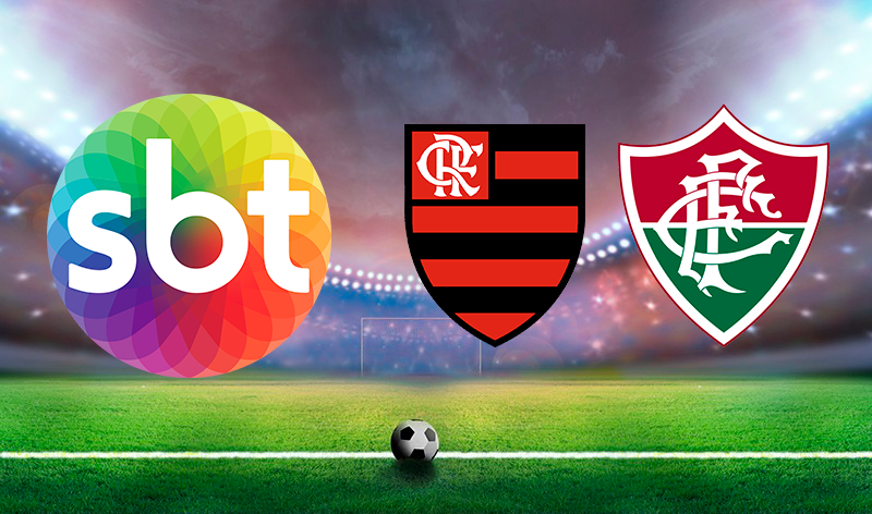 Com a Globo de fora, SBT vai transmitir final do carioca entre Flamengo e Fluminense