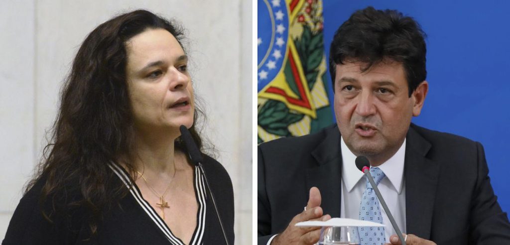 Janaína critica Mandetta: "Quer atribuir as mais de 100 mil mortes a Bolsonaro?”