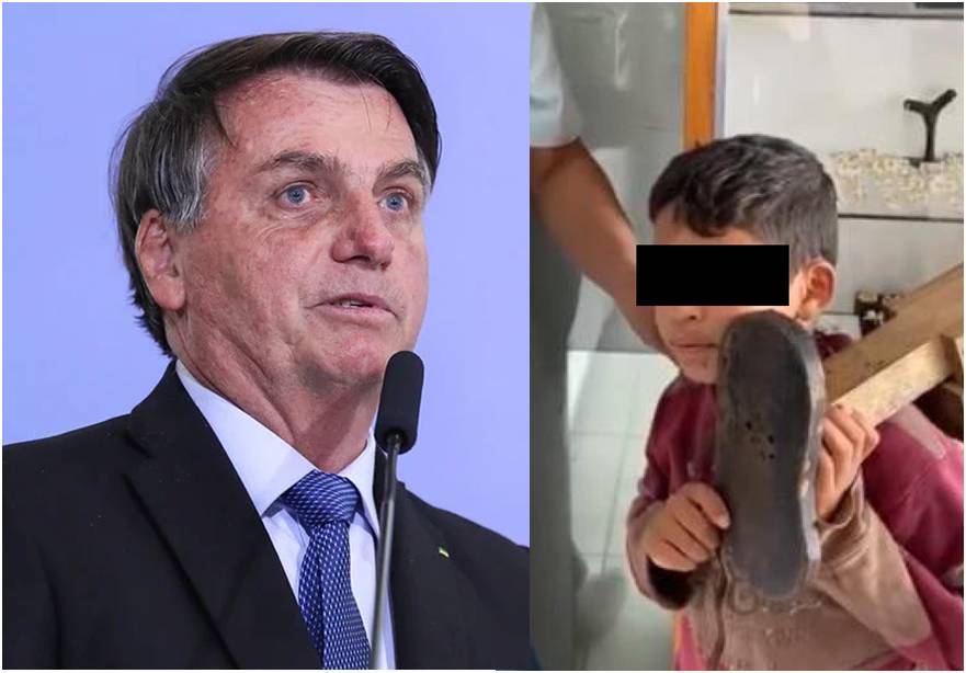 “Deixa o moleque trabalhar, poxa", diz Bolsonaro sobre relojoeiro e menino engraxate