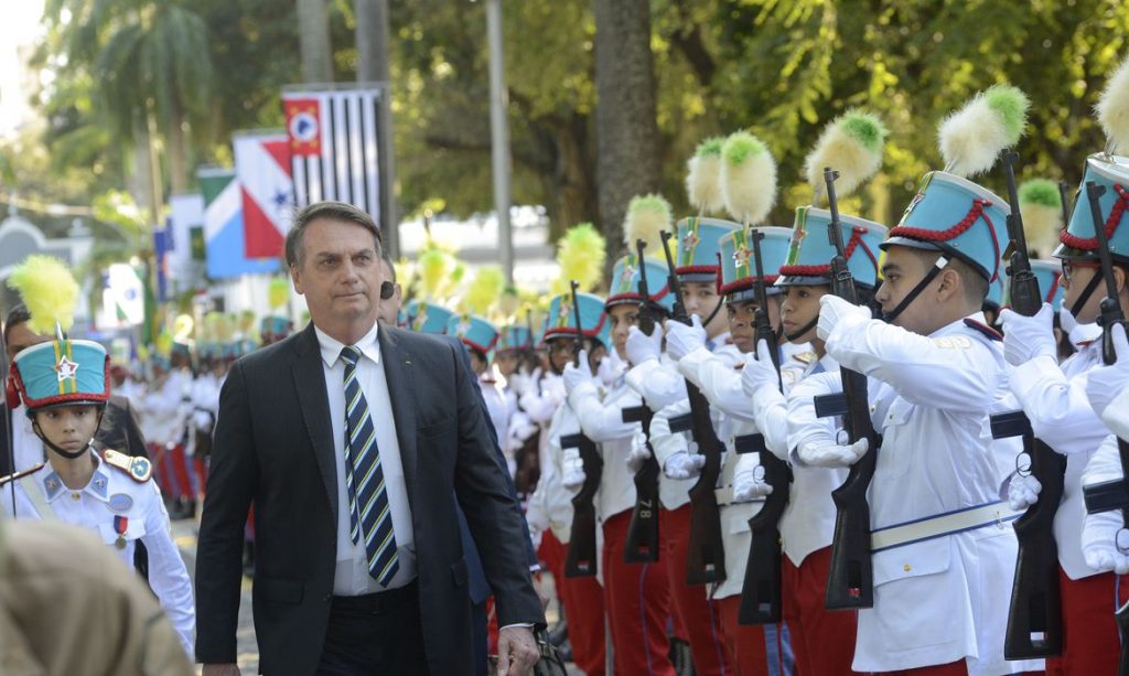 “Chegou a hora de o Brasil dar um novo grito de independência", diz Bolsonaro