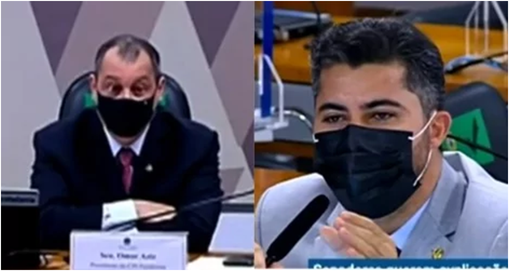 VÍDEO: presidente da CPI da Covid recebe crítica e ataca a mãe do senador Rogério