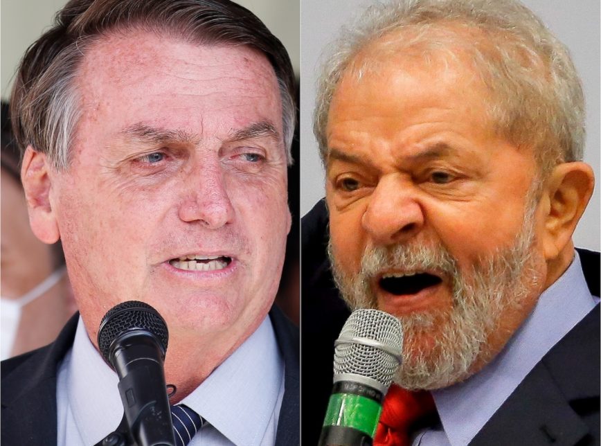 Bolsonaro diz que Lula foi posto em liberdade "para ser presidente na fraude"