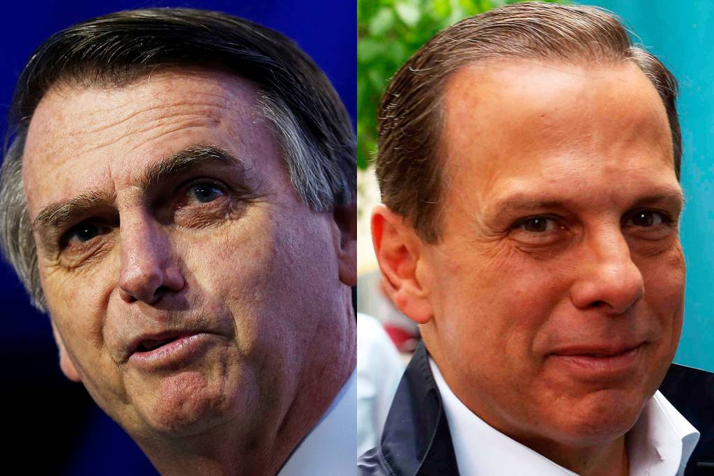 Bolsonaro sobre Doria: "Tem moral pra mais nada, completamente descredibilizado"