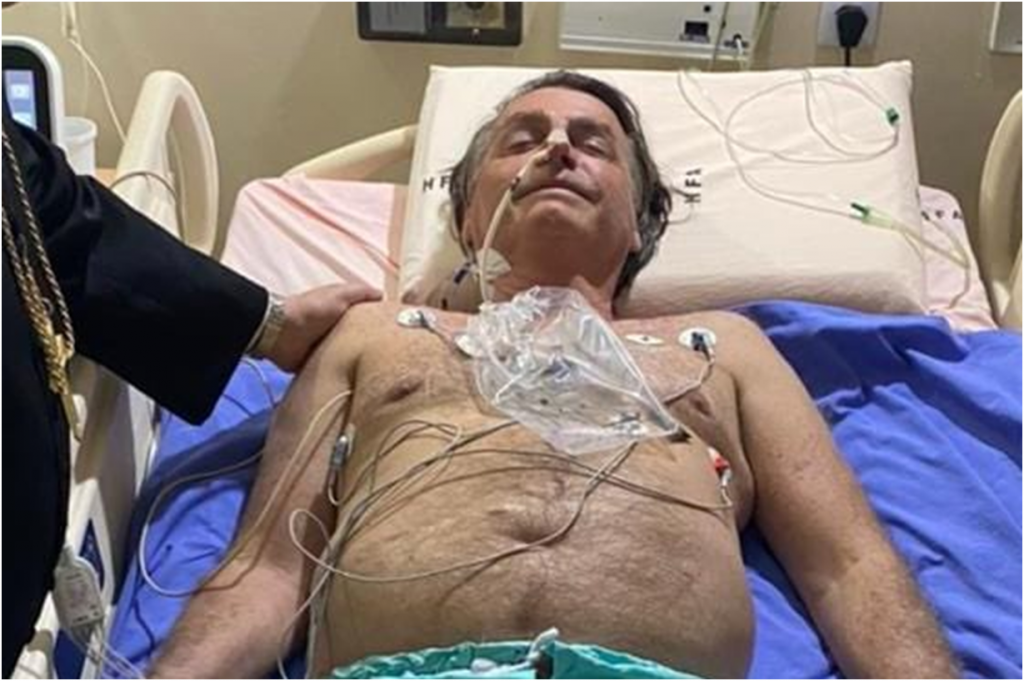 URGENTE: quadro clínico de Bolsonaro é considerado de "delicado" a "grave", diz fonte