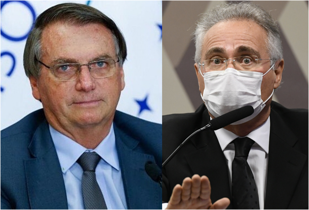 “O relatório do Renan é para jogar no lixo", diz Bolsonaro ao criticar CPI da Covid