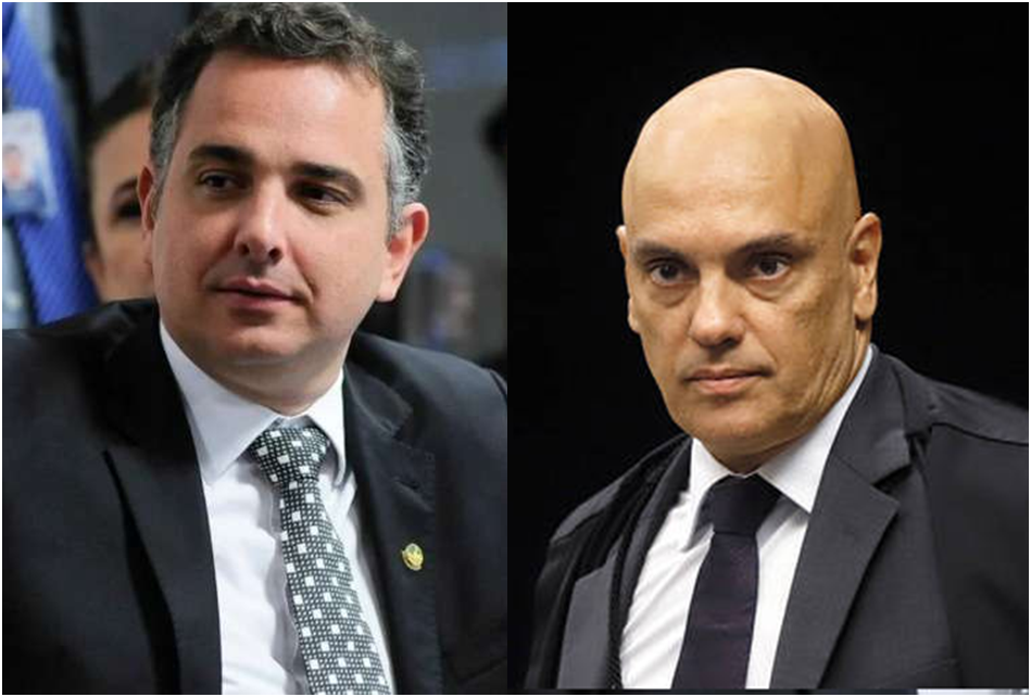 URGENTE: Pacheco rejeita pedido de impeachment contra Moraes enviado por Bolsonaro