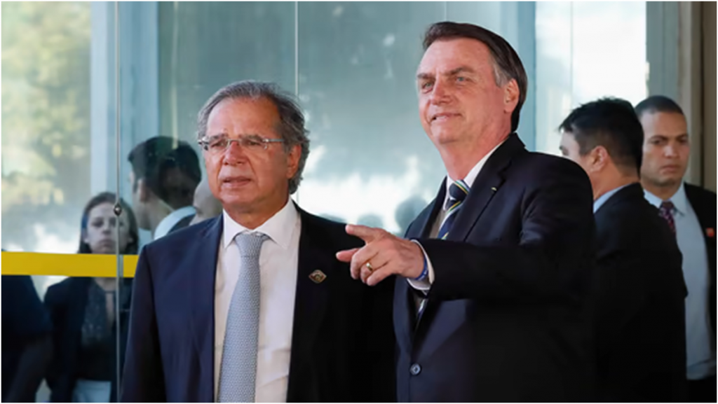 Guedes e Bolsonaro dão coletiva e acalmam o mercado financeiro: "Muito barulho"