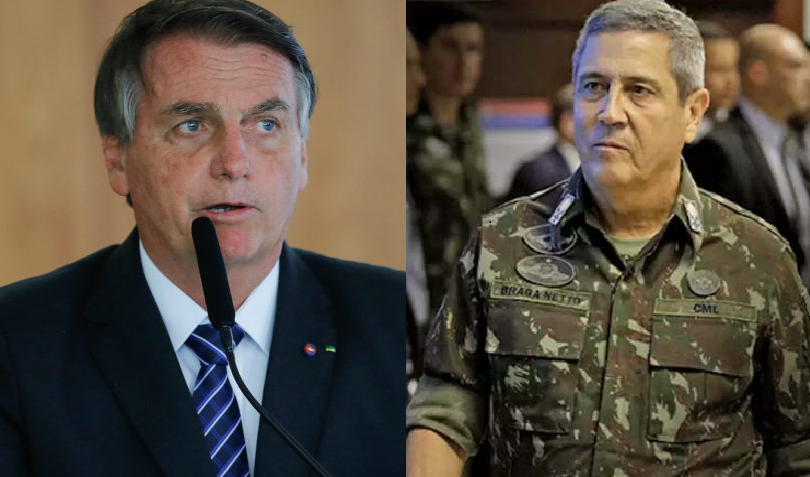 Bolsonaro diz que se ministro da Defesa autorizar, "eu boto a farda e vou à luta”