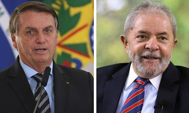 Bolsonaro ironiza Lula: "Não pode ir na esquina tomar uma branquinha que é vaiado"