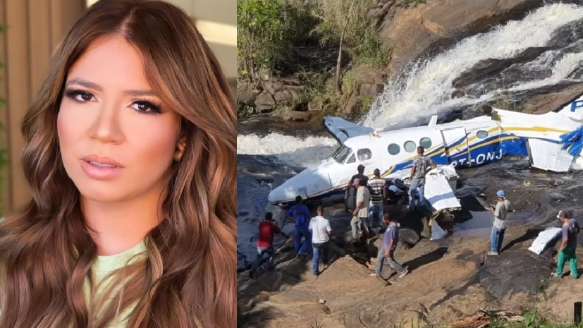 URGENTE: morre a cantora Marília Mendonça e outros em acidente de avião