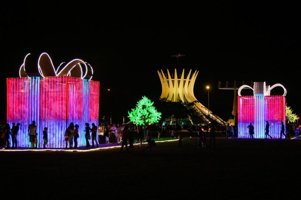 Projeto Brasília Iluminada estará de volta a partir do dia 22 de dezembro