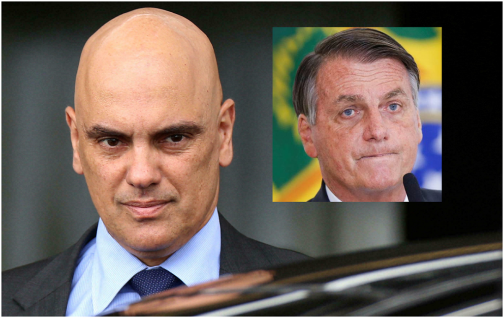 Moraes pede parecer pela suspensão das redes sociais de Bolsonaro em novo inquérito