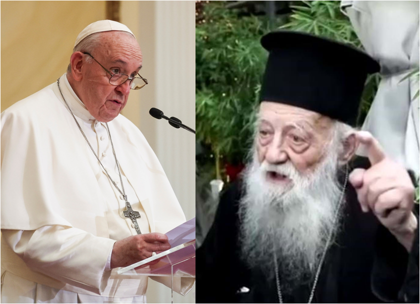 “Papa, você é um herege”, grita padre ortodoxo em direção ao Pontífice