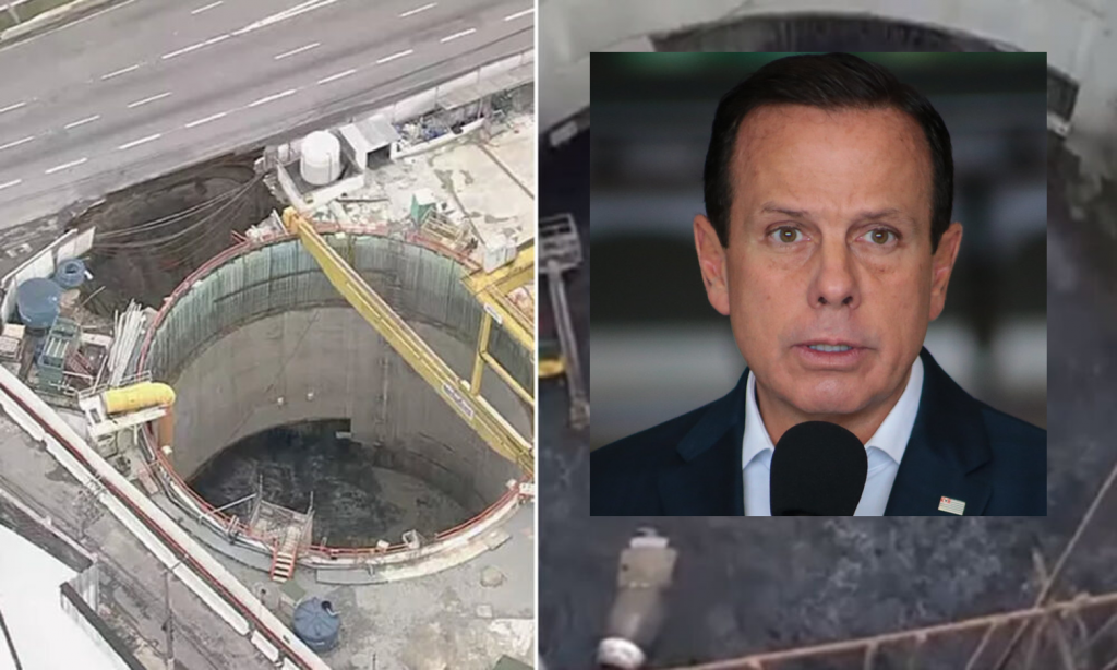 Web faz piada após acidente em obra do Metrô: "O buraco do Doria"