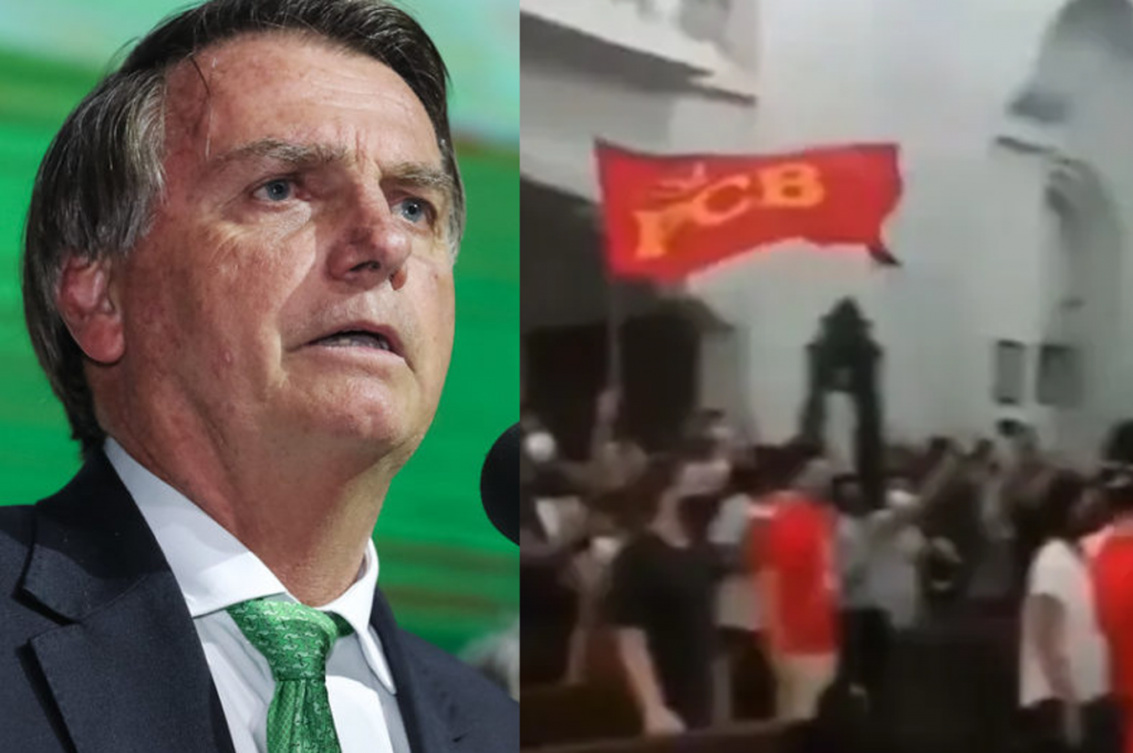 Bolsonaro aciona o Ministério da Justiça contra invasores de igreja: "Marginais"