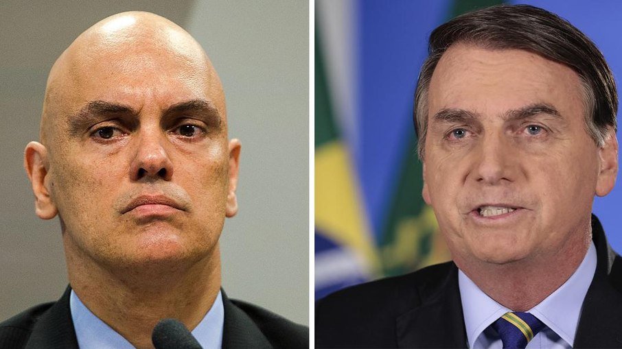 Moraes envia à PGR notícia-crime contra Bolsonaro por "crime de desobediência"