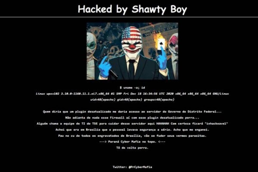 Hacker invade site do governo de Brasília e ironiza: 