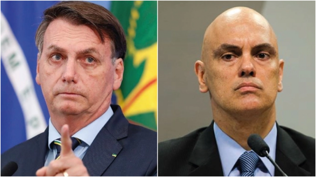 Bolsonaro manda indireta a Moraes: 