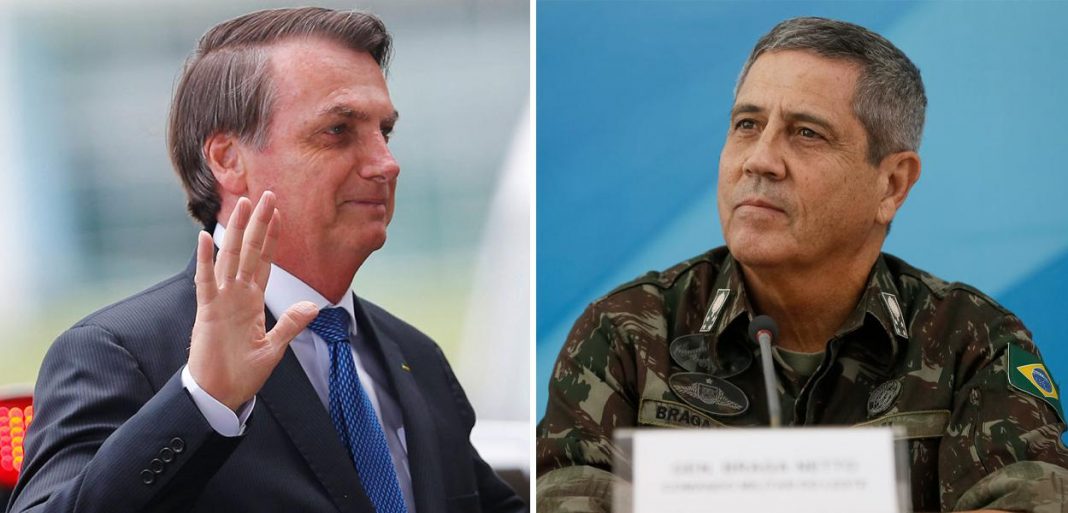Bolsonaro: 'Ter general na vice-presidência traz credibilidade e respeitabilidade'