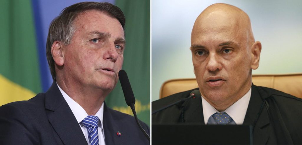Indiretamente, Bolsonaro rebate Moraes: "Imbecis que sempre comandaram o Brasil”