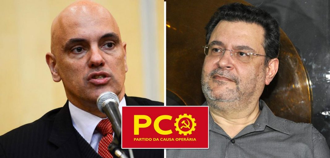 Alvo de Moraes, PCO diz que fará ação nas ruas contra o STF: 