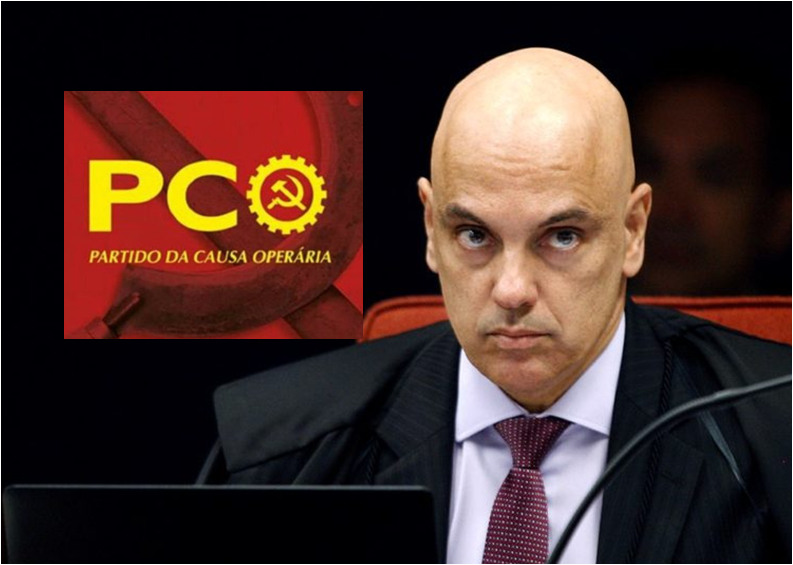URGENTE: Moraes inclui PCO, partido da extrema-esquerda, no inquérito das fake news