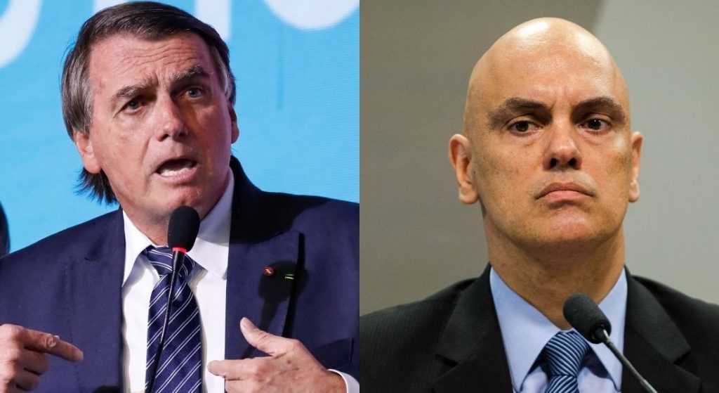 Bolsonaro alfineta Moraes: "Duvido que tenham coragem de cassar meu registro"