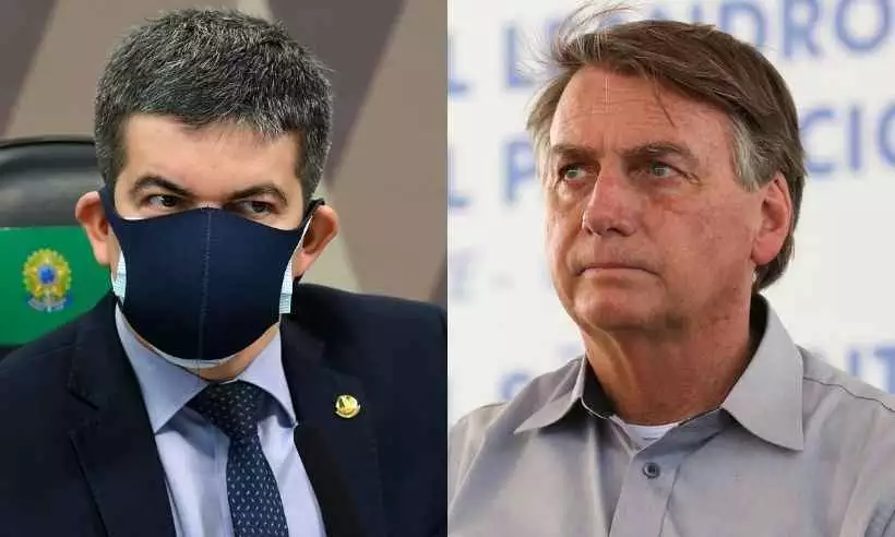 Randolfe sobe o tom contra Bolsonaro: 'Vou te tirar do poder e te levar para prisão'