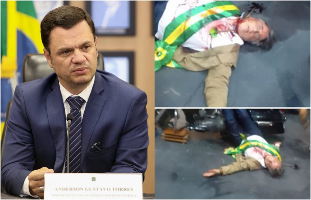 Ministro da Justiça reage a vídeo de atentado contra Bolsonaro: 'Imagens chocantes'
