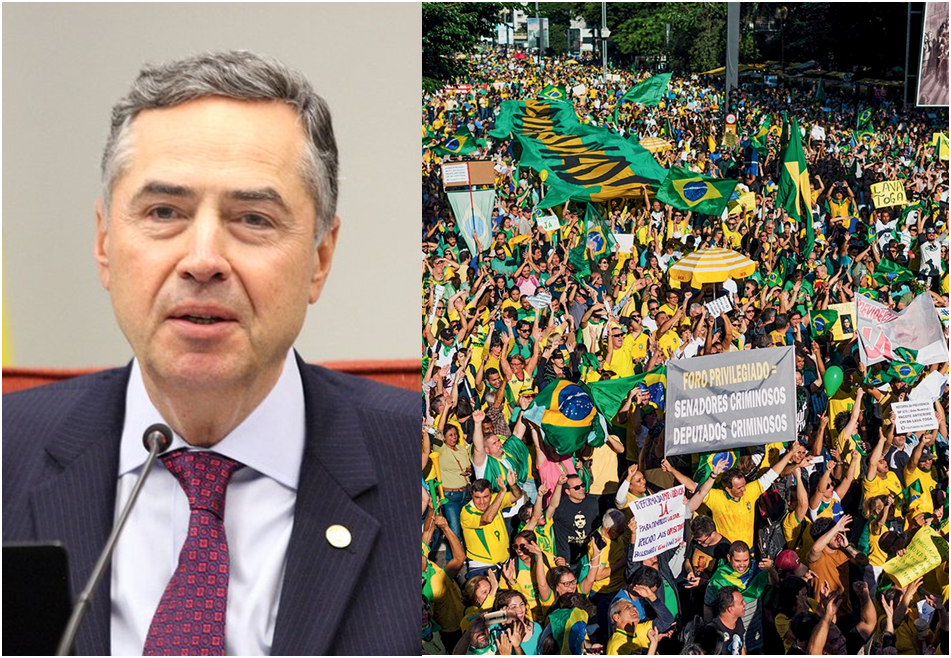 Barroso diz que atos em 7 de Setembro podem mostrar ‘tamanho do fascismo no Brasil’