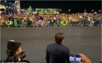 AGORA: manifestantes já começam a chegar para o 7 de setembro, em Brasília
