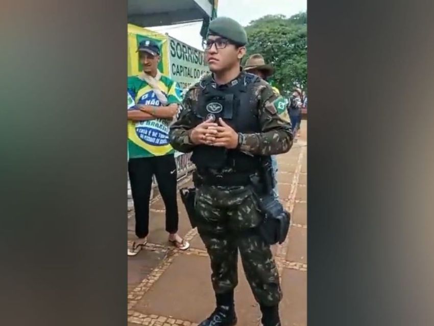 Exército nega pedido para retirada de barracas; manifestantes falam em 'infiltrado'