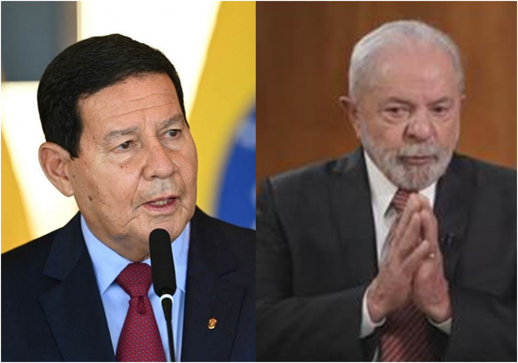 TENSÃO: Mourão diz que o governo Lula "quer alimentar crise com as Forças Armadas"