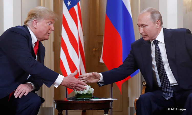 "Trarei paz ao mundo e acabarei com a guerra", diz Trump sobre Rússia e Ucrânia