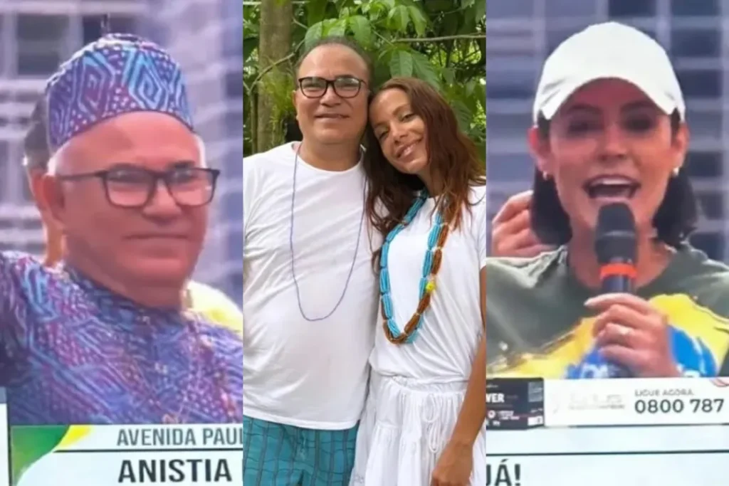Pai de Santo de Anitta, que foi na Paulista, rasga elogios a Bolsonaro: 'Maravilhoso'