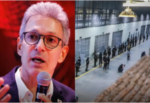 Zema defende a construção de presídio igual a El Salvador “no meio da Amazônia” Zema defende a construção de presídio igual a El Salvador "no meio da Amazônia"