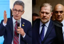 Cotado para vice de Flávio, Zema volta a defender prisão dos Moraes e Toffoli Cotado para vice de Flávio, Zema volta a defender prisão dos Moraes e Toffoli