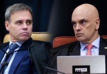 Mendonça vai pra cima de Moraes e pede investigação por suposto crime de “abuso” Mendonça vai pra cima de Moraes e pede investigação por suposto crime de "abuso"